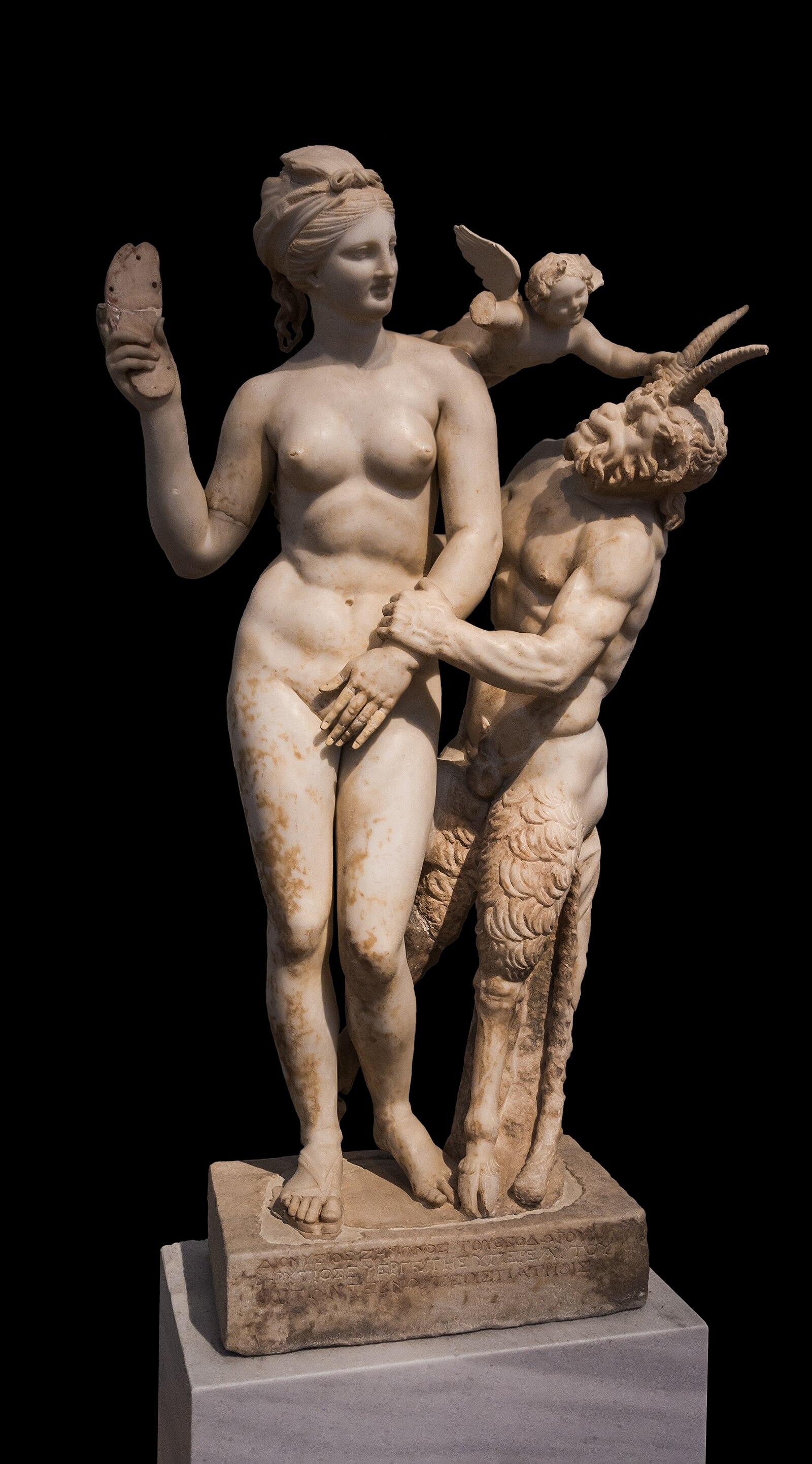 Aphrodite Pan Eros NAMA 3335 Athens Greece